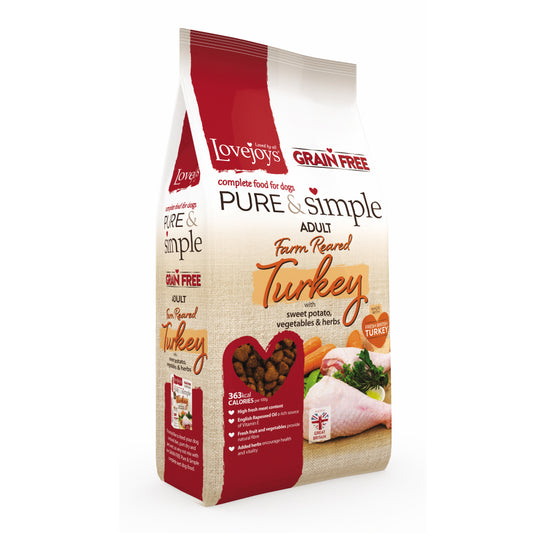 Lovejoys Pure & Simple Grain Free with Turkey